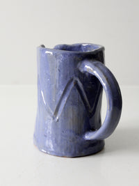 vintage studio pottery pitcher