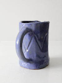 vintage studio pottery pitcher