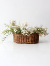 vintage wicker basket