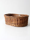 vintage wicker basket