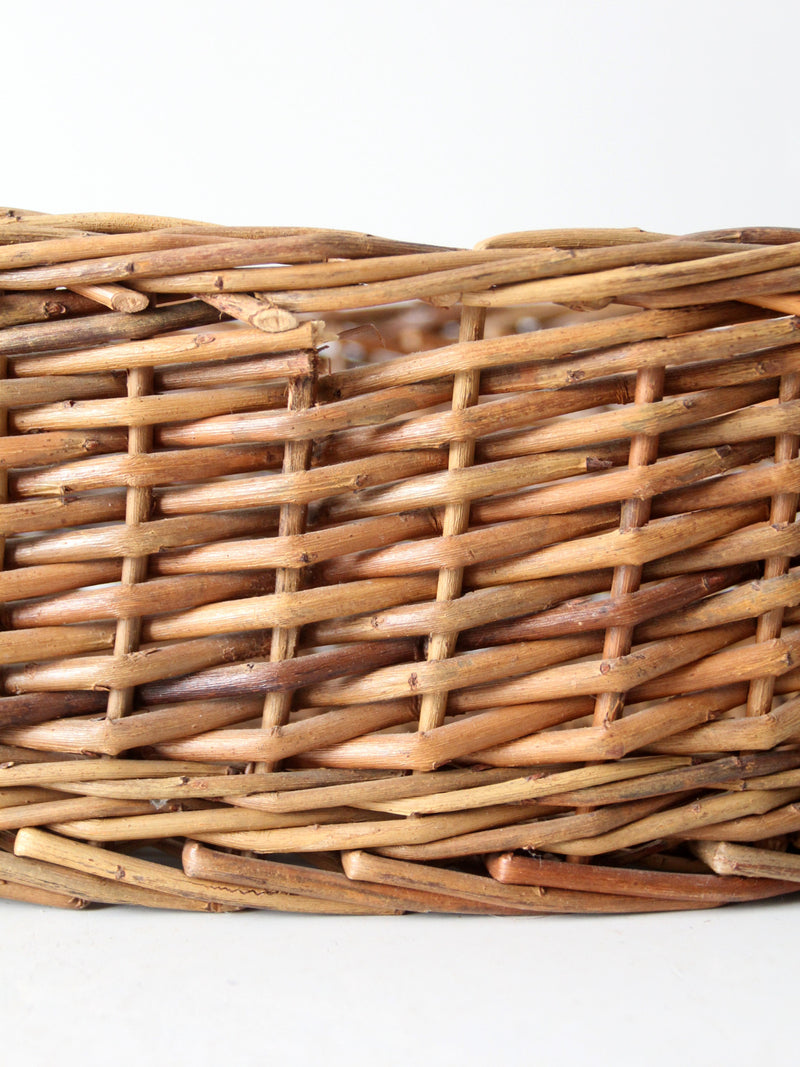 vintage wicker basket