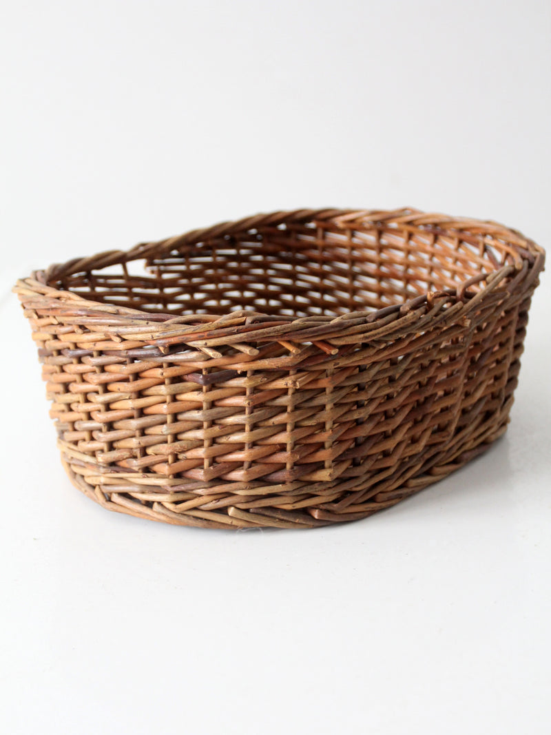 vintage wicker basket