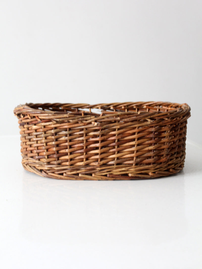 vintage wicker basket