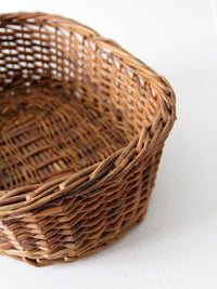 vintage wicker basket