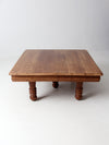 antique oak coffee table