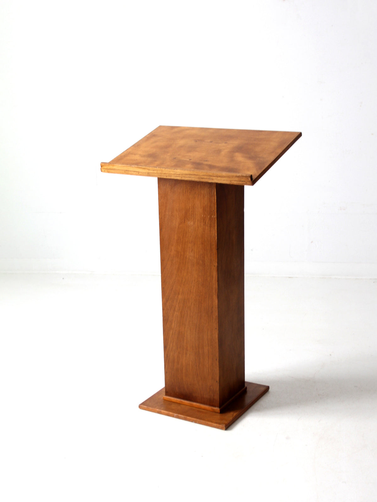 vintage wooden lectern