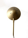 mid century brass floor lamp