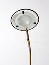 mid century brass floor lamp