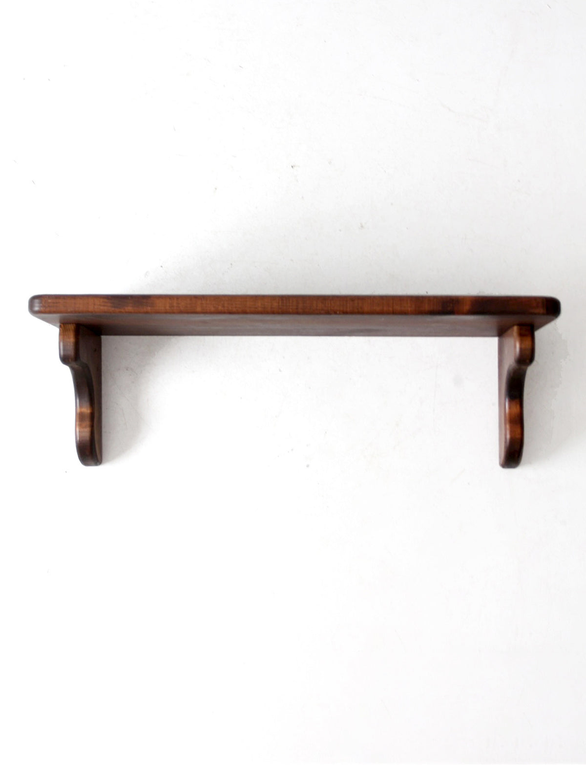 vintage lodge style wall shelf