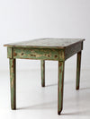 antique American painted primitive table