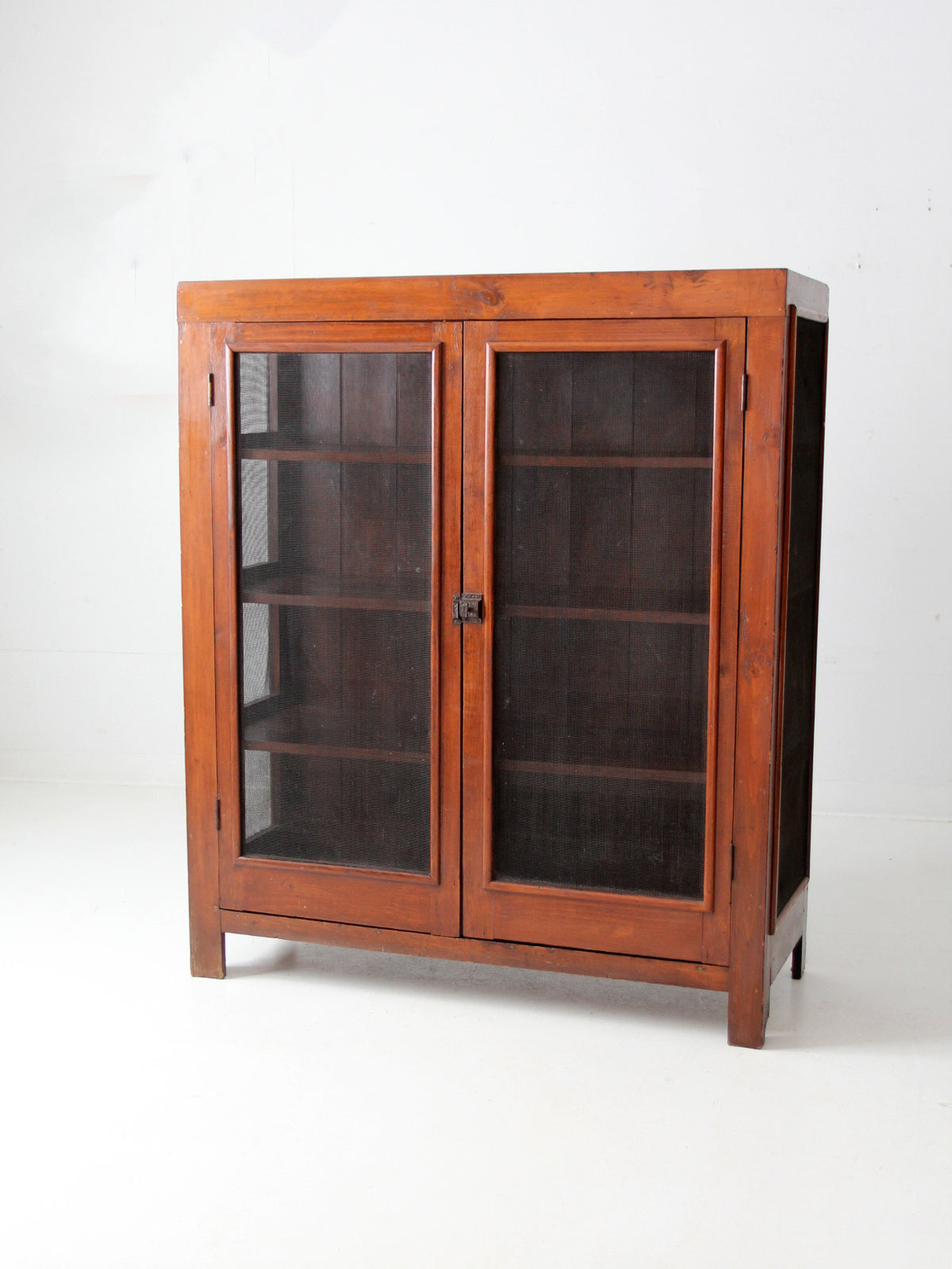 antique pie safe cabinet