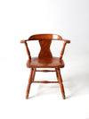 mid century captian's chair