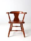 mid century captian's chair