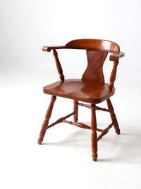 mid century captian's chair