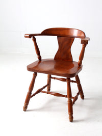 mid century captian's chair