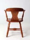 mid century captian's chair