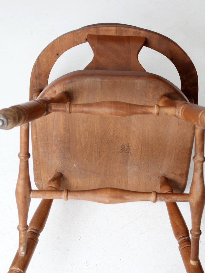 mid century captian's chair