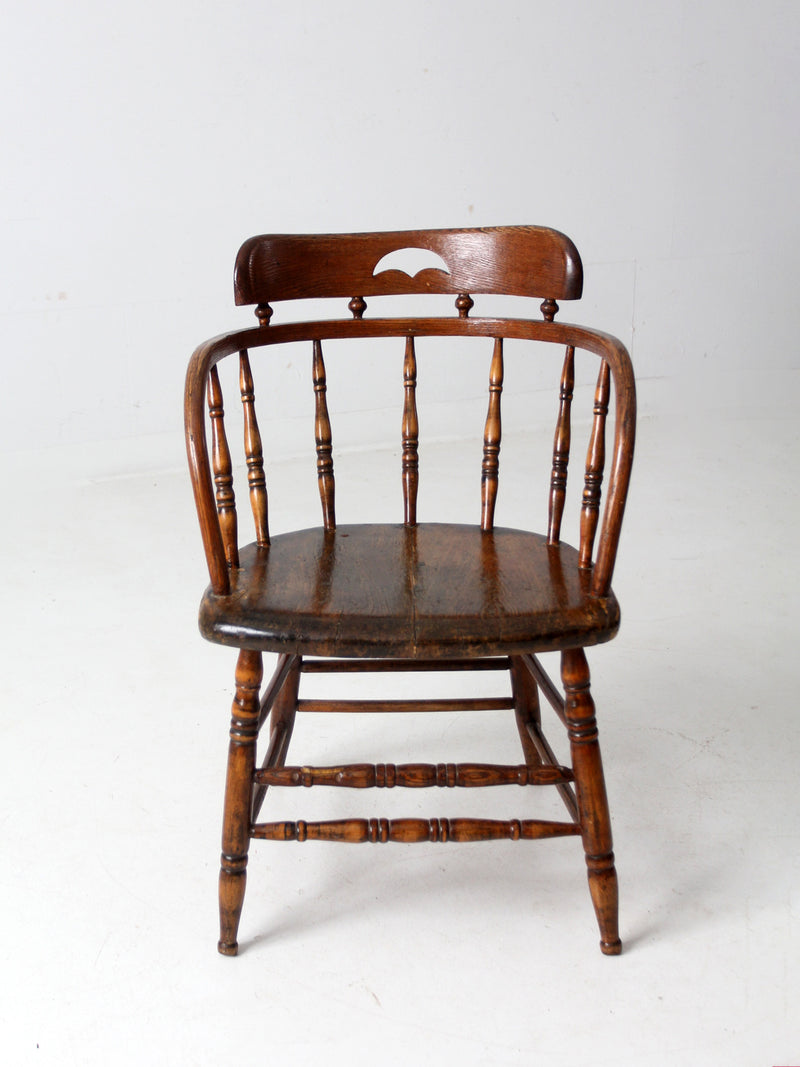 antique captians chair