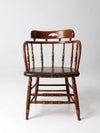 antique captians chair