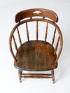 antique captians chair