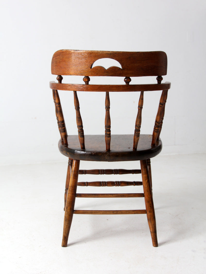 antique captians chair