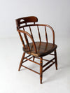 antique captians chair