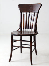 antique bentwood chair by Koenig Furniture Co