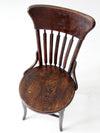 antique bentwood chair by Koenig Furniture Co