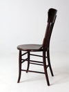 antique bentwood chair by Koenig Furniture Co