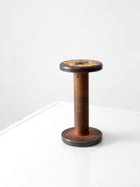 antique wooden spool