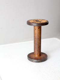 antique wooden spool