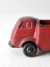 vintage Auburn Rubber Co toy delivery truck