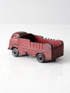 vintage Auburn Rubber Co toy delivery truck