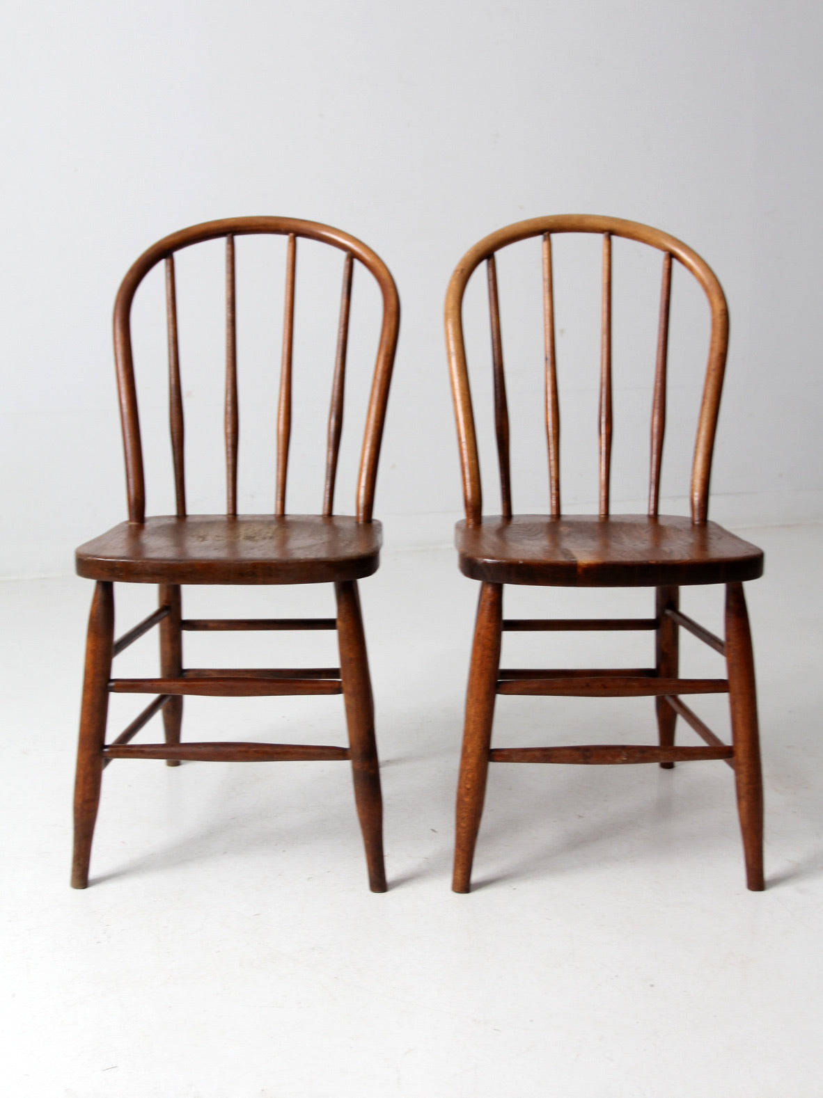 antique spindle back dining chairs