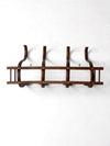 antique bentwood wall rack