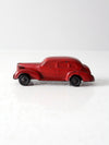 vintage Auburn Rubber toy car