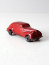 vintage Auburn Rubber toy car