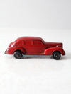 vintage Auburn Rubber toy car