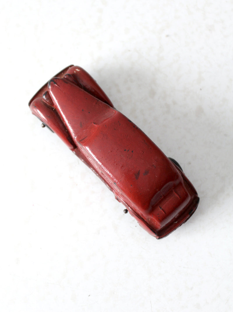 vintage Auburn Rubber toy car