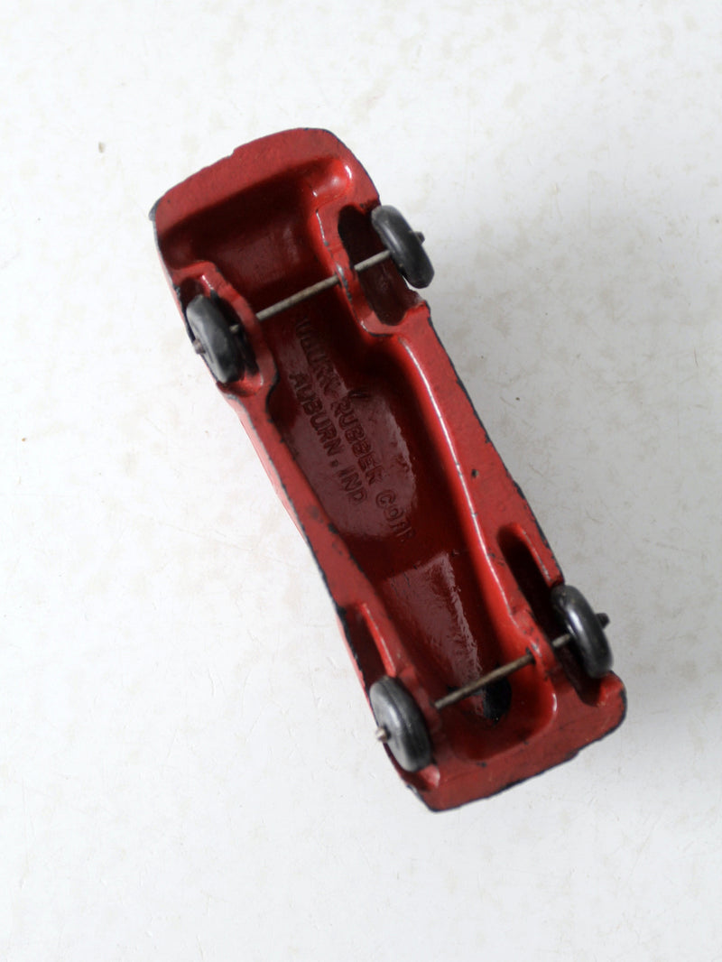 vintage Auburn Rubber toy car