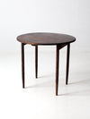 antique round top clipper folding table