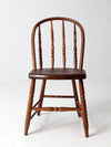 antique Windsor bow-back dining chair