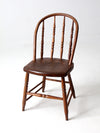 antique Windsor bow-back dining chair