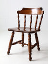 vintage wooden pub chair