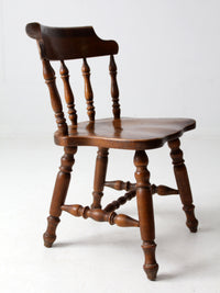 vintage wooden pub chair