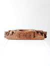 antique carved wooden centerpiece