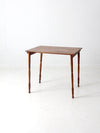 antique wooden folding table