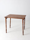 antique wooden folding table