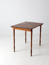 antique wooden folding table