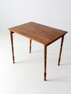 antique wooden folding table